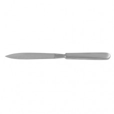 Liston Amputation Knife With Hollow Handle Stainless Steel, 35 cm - 13 3/4" Blade Size 220 mm